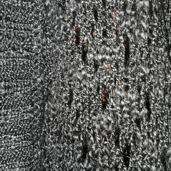 * Cloud Chaser Basic Knit cardigan in Jet Black - Picture 2 of 5